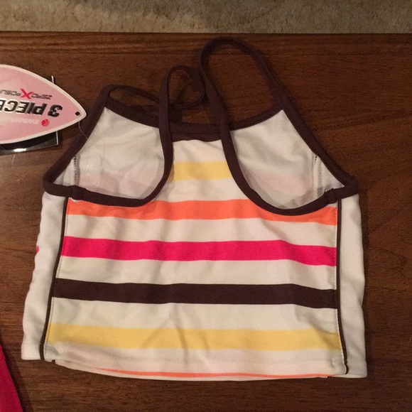 NWT girls size 4 three piece swimsuit - Picture 5 of 8